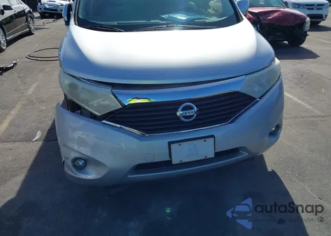 2013 Nissan Quest Sv from USA, damaged, VIN JN8AE2KPXD9067917